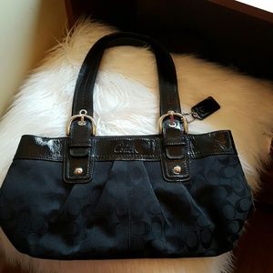 EUC Coach Black Handbag